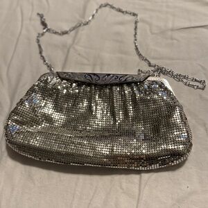 👜 Vintage Whiting & Davis Silver Mesh Evening Bag | 1950s–1960s